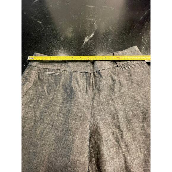 Ann Taylor LOFT Marisa Gray Ankle pants dressy size 0 - Picture 5 of 8